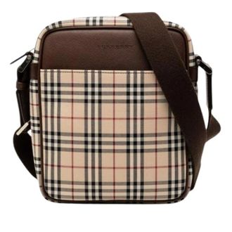 Burberry Pre-owned Cross Body Bags, female, Beige, Size: ONE SIZE Pre-owned Crossbody Bag