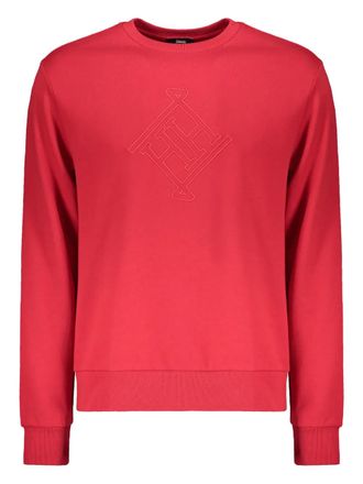 Herno Sweater met logo - Rood
