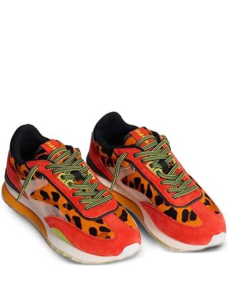 Hoff Sneakers con design a inserti - Arancione