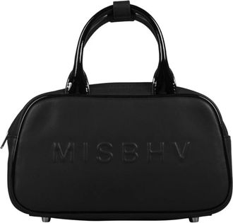 Misbhv Misbhv, Tassen, Dames, Zwart, ONE Size, Leer, London Mini Bag