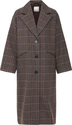 Ichi Ichi, Jassen, Dames, Bruin, XS, Polyester, Emmalu Jas