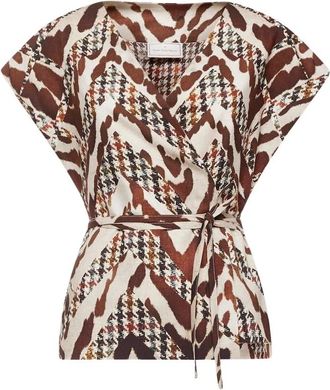 Pierre-Louis Mascia Beadox Gilet - Dames - Blouses - Veelkleurig - S - Wol - Overhemden