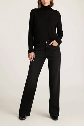 Mavi Taylor Straight Jeans In Dark Smoke Premium