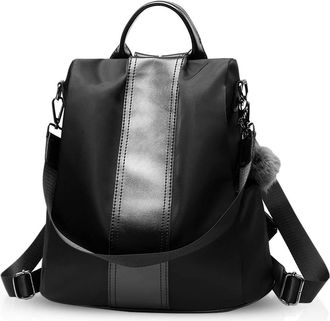 Nicole & Doris Backpack Women Fashion Backpack for Ladies Casual Rucksack Waterproof Anti-Theft Daypack Shoulder Bag Large Capacity Black