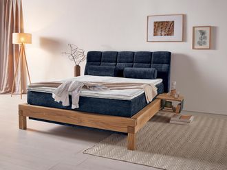 HOME AFFAIRE Boxspringbett »Villads« Liegefläche: 160/200 cm aus Balkeneiche, Inside-Boxspring-Unterbau