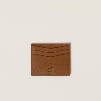 Miu Miu Leather card holder