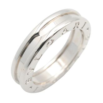 Bulgari Silver White Gold (18K) Band Ring (Pre-Owned)