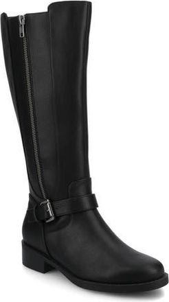 Journee Collection Yasmina Knee High Boot in Black at Nordstrom Rack, Size 7.5