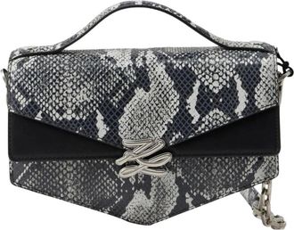 Karl Lagerfeld Handbags, female, Black, Size: ONE SIZE Studio Crossbody Bag