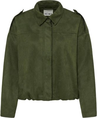 Ichi Giacche - - Jackets - Donna - Verde - M