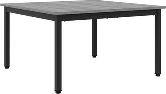 vidaXL Mesa De Caf&eacute; Sonoma Gris 80 X 80 X 45 Cm Madera De Ingenier&iacute;a Vidaxl