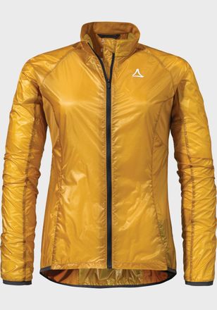 Sch&ouml;ffel Outdoorjacke SCH&Ouml;FFEL Jacket Gaiole L, Damen, Gr. 38, gelb (5950, gelb), Oberstoff Rumpf: 100% Nylon Oberstoff Seitenteile: 100% Polyester, regular fi
