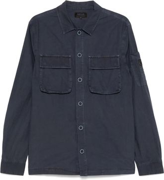 Barbour Kenneth shirtjack - Blauw
