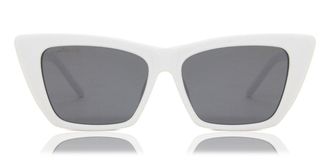 Montana Eyewear MP64 Polarized MP64C Womens Sunglasses White Size 53