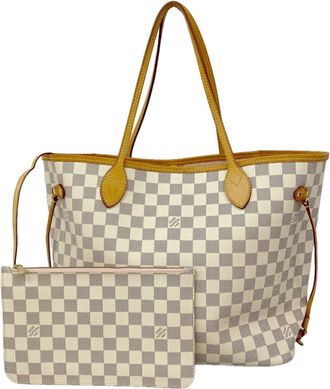 Louis Vuitton White Tote Bag (Pre-Owned)