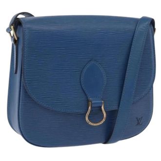 Louis Vuitton Pre-owned Vintage Cross Body Bag - Dames - Pre-owned - Blauw - Maat: ONE Size Leer