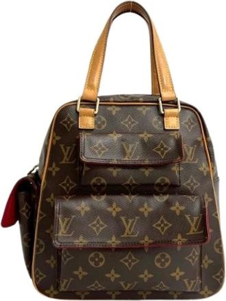 Louis Vuitton Pre-owned Handbags, female, Brown, Size: ONE SIZE Pre-owned Plastic Handbag
