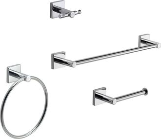 Gedy Gedy - Fj991300002 Fuji Set 4 Accesorios Pared - Ref: Fj991300002