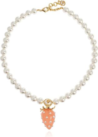 Casablanca Collana con pendente - Bianco