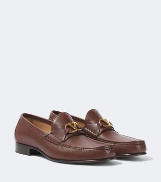 Valentino Garavani VLogo Signature leather loafers