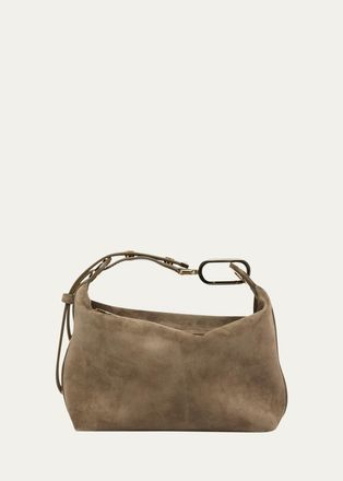 Christian Louboutin Flo Suede Pouch Bag