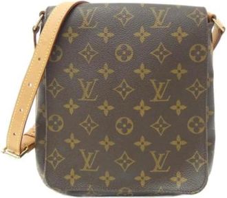 Louis Vuitton Pre-owned Cross Body Bags, female, Brown, Size: ONE SIZE Pre-owned Canvas louis-vuitton-bags