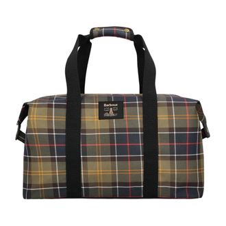 Barbour Torridon Tartan Carry All Bag - Heren - Weekendtassen - Groen - ONE Size - Polyester - Tassen