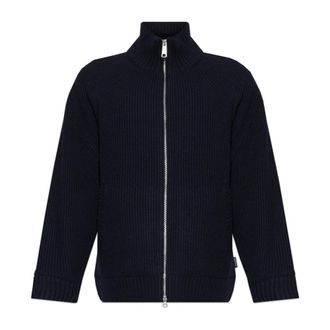 Carhartt Work in Progress C&aacute;rdigan Banley con Calefacci&oacute;n - Knitwear - Hombre - Azul - 2XL
