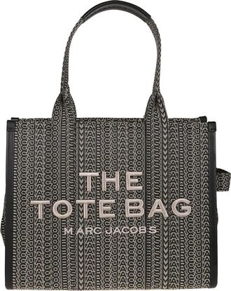 Marc Jacobs Brown Jacquard Shopper Bag