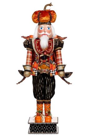 Mark Roberts Pumpkin Nutcracker, Medium in Orange at Nordstrom