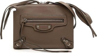 Balenciaga Pre-owned Balenciaga Pebbled Leather Neo Classic City Pouch Crossbody Ladies T8Q2TWDWN2EV085C