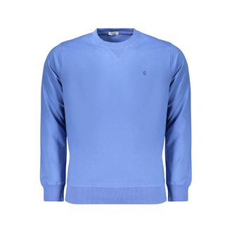 Coveri Moving Blauw Katoenen Heren Sweatshirt