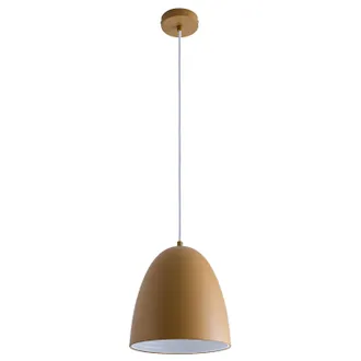 Paco Home Sospensione Lampada Da Cucina Sala Da Pranzo Tavolo Da Pranzo Interno Oro Bianco Senza Illuminante, Giallo-bianco-opaco - Paco Home