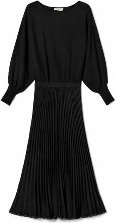 Twinset Midi Jurk - Dames - Casual kleedjes - Zwart - M - Kleedjes
