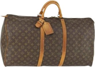 Louis Vuitton Pre-owned Weekend Bags, female, Brown, Size: ONE SIZE Pre-owned Weekend Bag