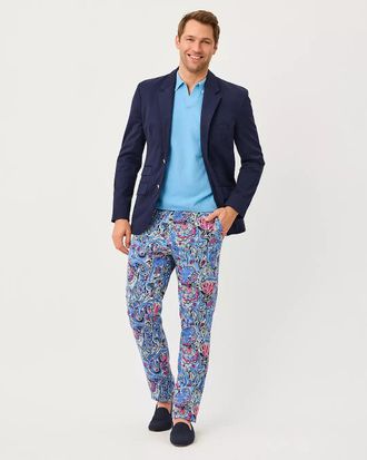 Lilly Pulitzer Mens Stuff 34 Mizner Stretch Pant