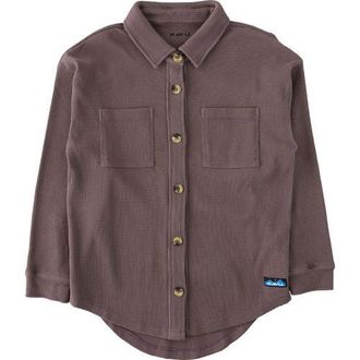 Kavu Brierwood Long-Sleeve Shirt - Womens in Shark Grey at Nordstrom, Size X-Small