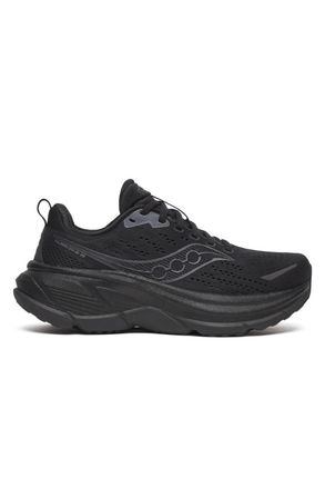 Saucony Womens Hurricane 25 Shoes In Triple Black