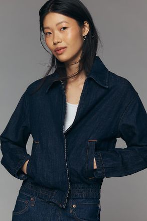 7 For All Mankind Rinsed Denim Jacket