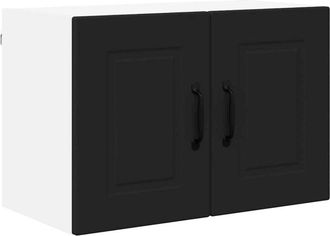 vidaXL Armario de cocina mural con estante Negro 60 x 31 x 40 cm vidaXL