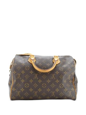 Louis Vuitton Speedy Handbag Monogram Canvas 30 satchel - Marrone