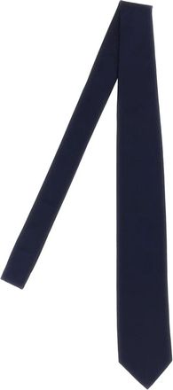 Pal Zileri ribbed silk tie - Blue