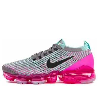 Nike (WMNS) Nike Air VaporMax Flyknit 3 Gunsmoke Fuchsia CI7577-001