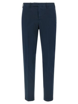 Pantaloni Torino Blue Slim Flat Front Pants