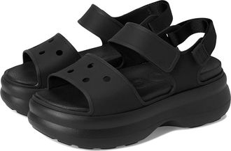 Crocs Soho Y Strap Sandals Womens Dress Sandals Black : 10 M, Synthetic