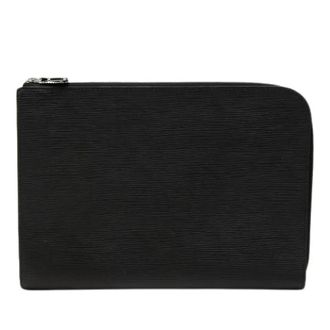 Louis Vuitton Pre-owned Clutches, female, Black, Size: ONE SIZE Pre-owned Pochette Jour