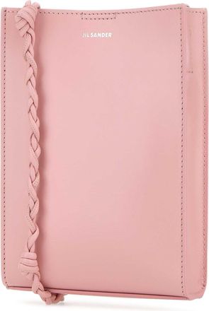 Jil Sander Womens Tangle Shoulder Bag Pink Calf