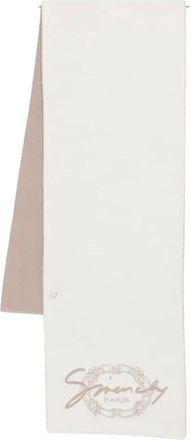 Givenchy Accessoires, Heren, Beige, ONE Size, Wol, Logo Wool-Blend Sjaal