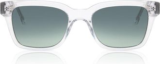 Messy Weekend DEAN Crystal Green Womens Sunglasses Clear Size 52