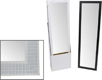 Trade Shop Trade Shop - Specchio Rettangolare In Pvc Specchiera Con Cornice Decorata 30 X 120 Cm 193228